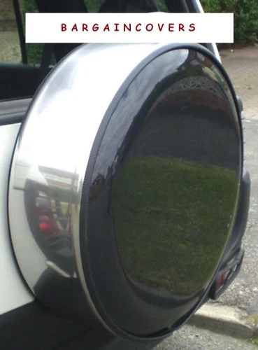 Suzuki Jimny Vitara Steel wheel cover rear spare tyre wheelcover chrome Key Lock