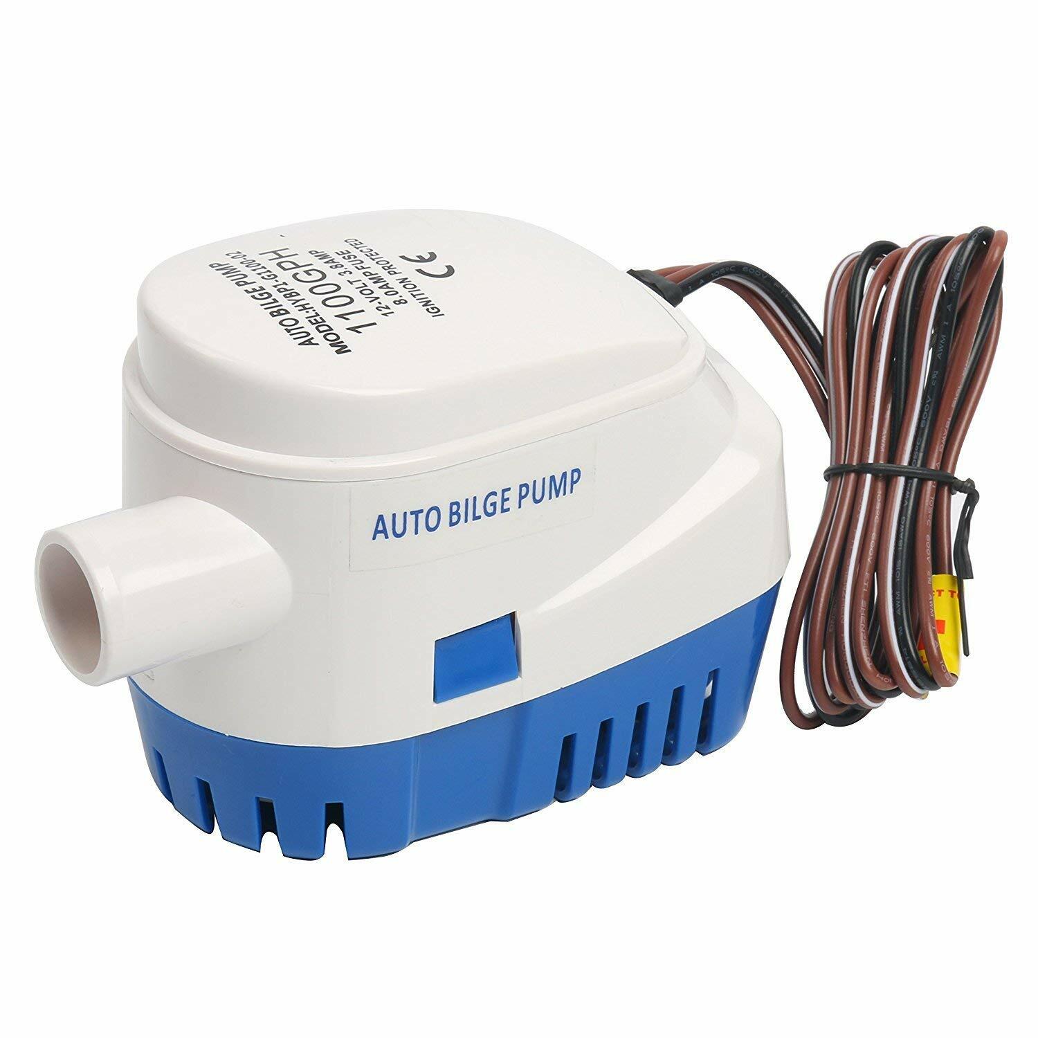 Automatic Submersible Boat Bilge Water Pump Grelly USA