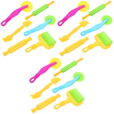  3 PCS Farbige Ton-Ton-Werkzeuge Bastelwerkzeugset Für Kinder Knete