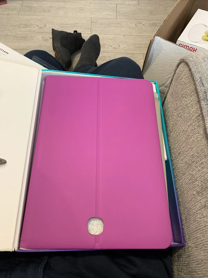 Logitech Type-S Keyboard Case for Samsung Galaxy Tab A 9.7, Black & Violet - Image 3 of 4