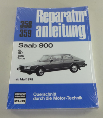 Reparaturanleitung / Handbuch  Saab 900 GL / GLE / EMS / Turbo - ab Baujahr 1978
