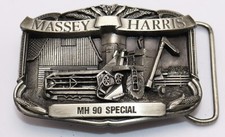 1986 Massey Harris MH 90 Special Combine Belt Buckle 741 of 5000 Iowa Premium 