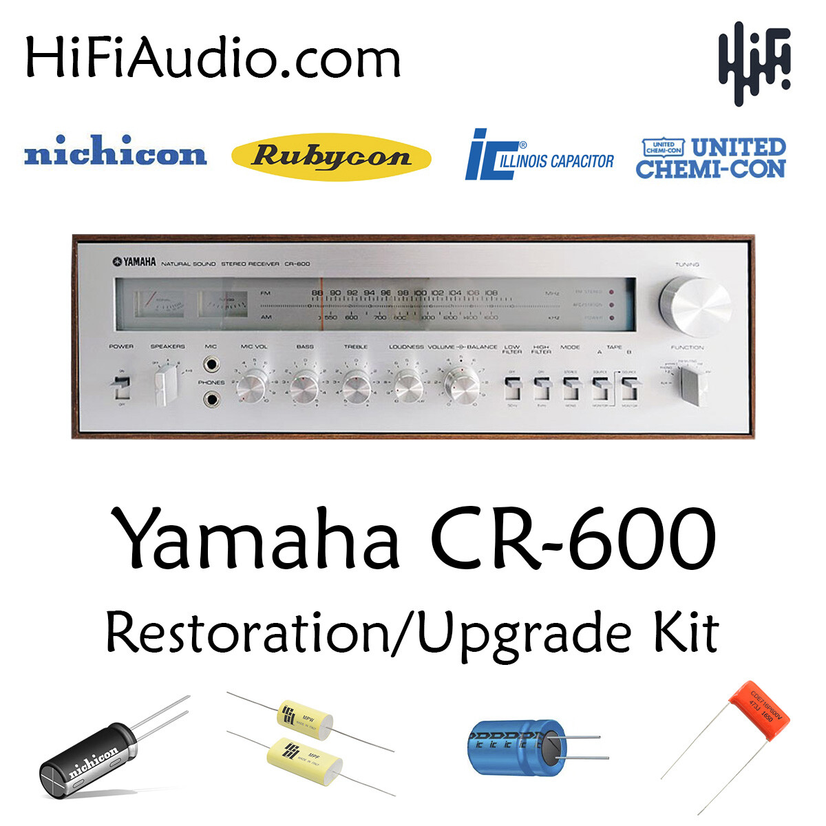 Yamaha CR-600 rebuild restoration recap service kit fix repair