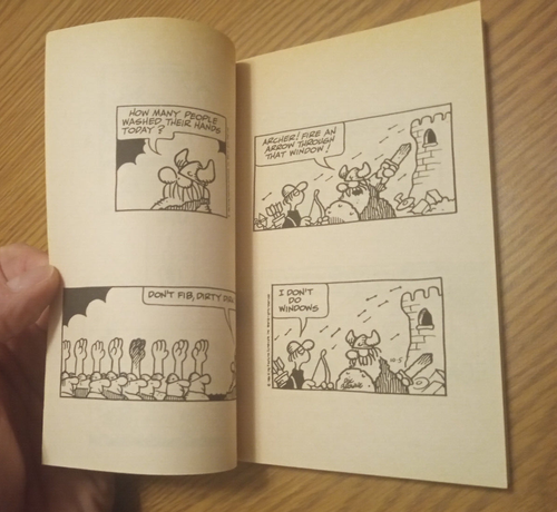 1986 Charter Edition HAGAR The Horrible NORSE CODE vintage pbk by Dik Browne - Picture 5 of 5
