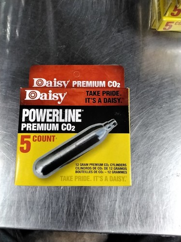 BRAND NEW DAISY POWERLINE PREMIUM CO2 5 COUNT SOLD AS A LOT OF 7 FREE SHIPPING - Picture 10 of 15