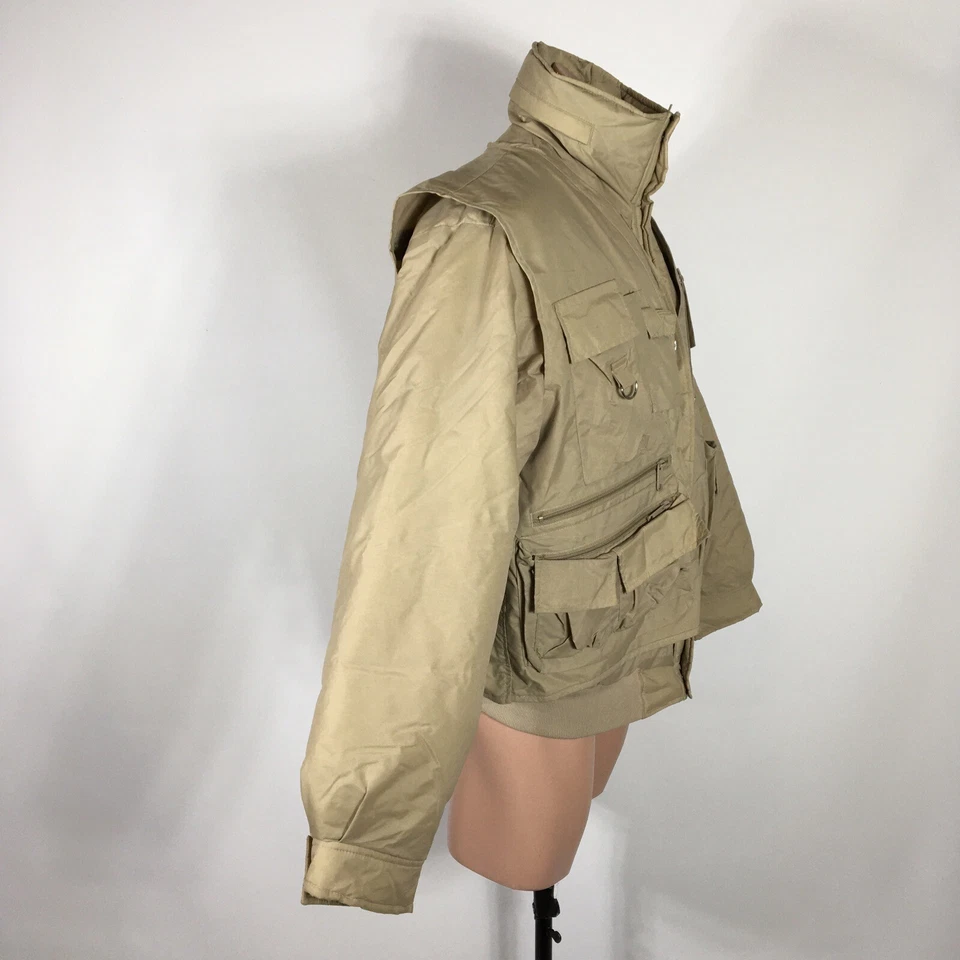 Vintage 80s Red Head Waterproof Nylon Fly Fishing Jacket M Medium Hunting MINT - Image 4 of 4
