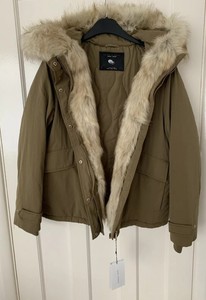 casaco pluma de ganso zara