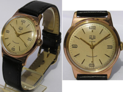 Top runde original GLASHÜTTE Herrenuhr Kal. GUB 70.1 DDR 1960-er Jahre