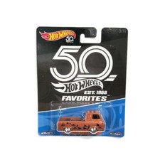 Hot Wheels '60s Ford Econoline Pickup 50th Anniversary Collectable Vehicle FLF40