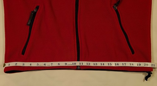 THE NORTH FACE Red Fleece Full Zip Jacket Youth/Junior XL Interchange Ski Coat - Picture 9 of 12