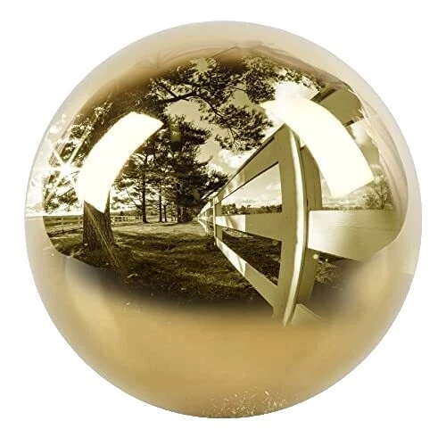 Bolas de Metal Flores mirando al aire libre