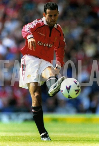 Photo de presse vintage Football FC Manchester United Beckham 99/00
