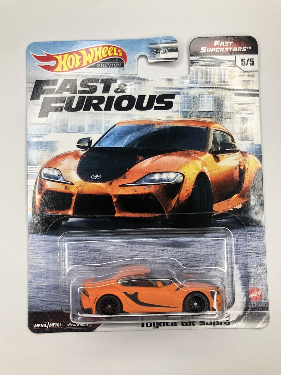 Hot Wheels Toyota GR Supra Fast & Furious Premium Fast Superstars