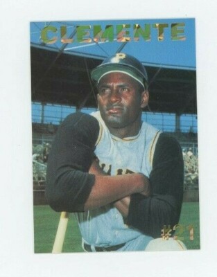 Roberto Clemente 1994 NAFTA Promo Baseball Card - Gold Holographic Foil - 25 Ct