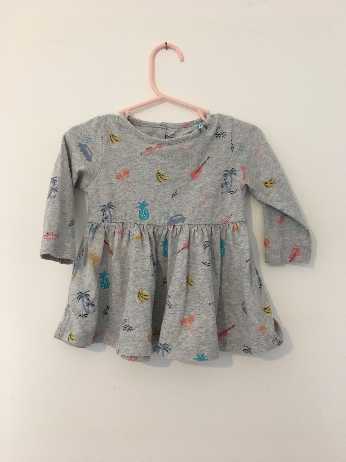 M&S Baby Girl Grey Dress Grey (69 months) eBay