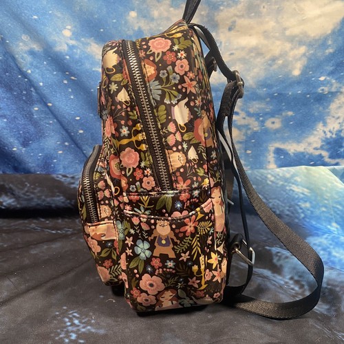 Loungefly Disney Belle Beauty and The Beast Satin Mini Backpack - Picture 7 of 17