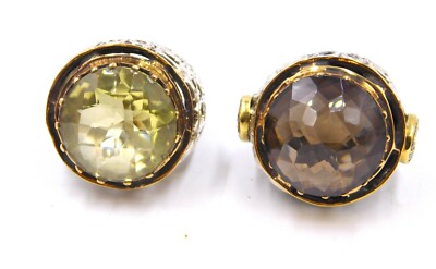 Natural Multi Cut Gemstone Ring 925 Sterling Silver Ring Wholesale Ring M-2657