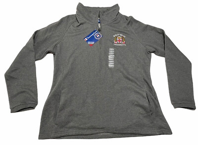 NEW Brown University 1764 Quarter Zip Sweatshirt Grey sz XX-Large