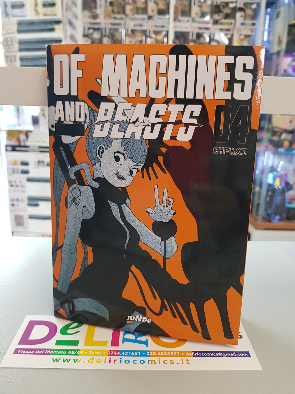 OF MACHINES AND BEASTS N.4 Ed.JUNDO - SCONTO 5%