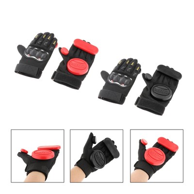 Skateboard Handschuhe, Standard Longboard Downhill Sliding Gloves, Impact Wrist