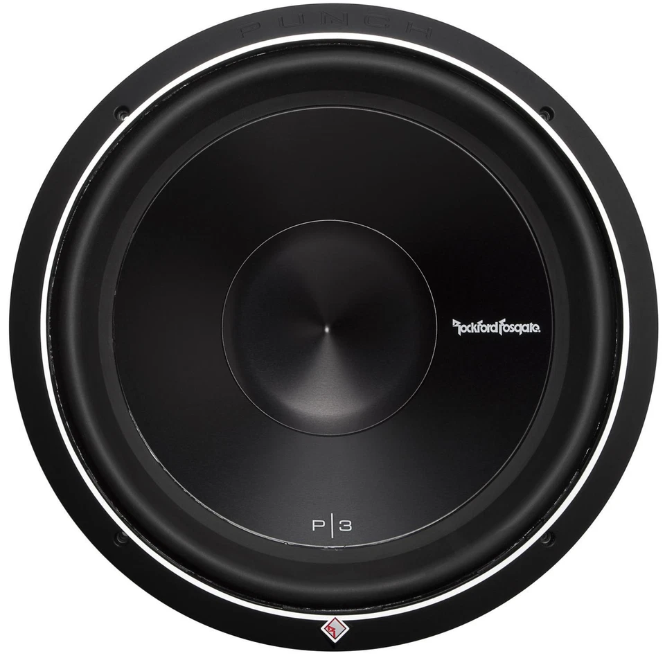 Rockford Fosgate P3D4-15 Subwoofer Punch P3 Series 38 cm (15") 600 Watt RMS  - Bild 2 von 4