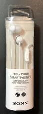 Official Sony Stereo Headphone Comfortable Fit MDR-EX14AP  White  NEW