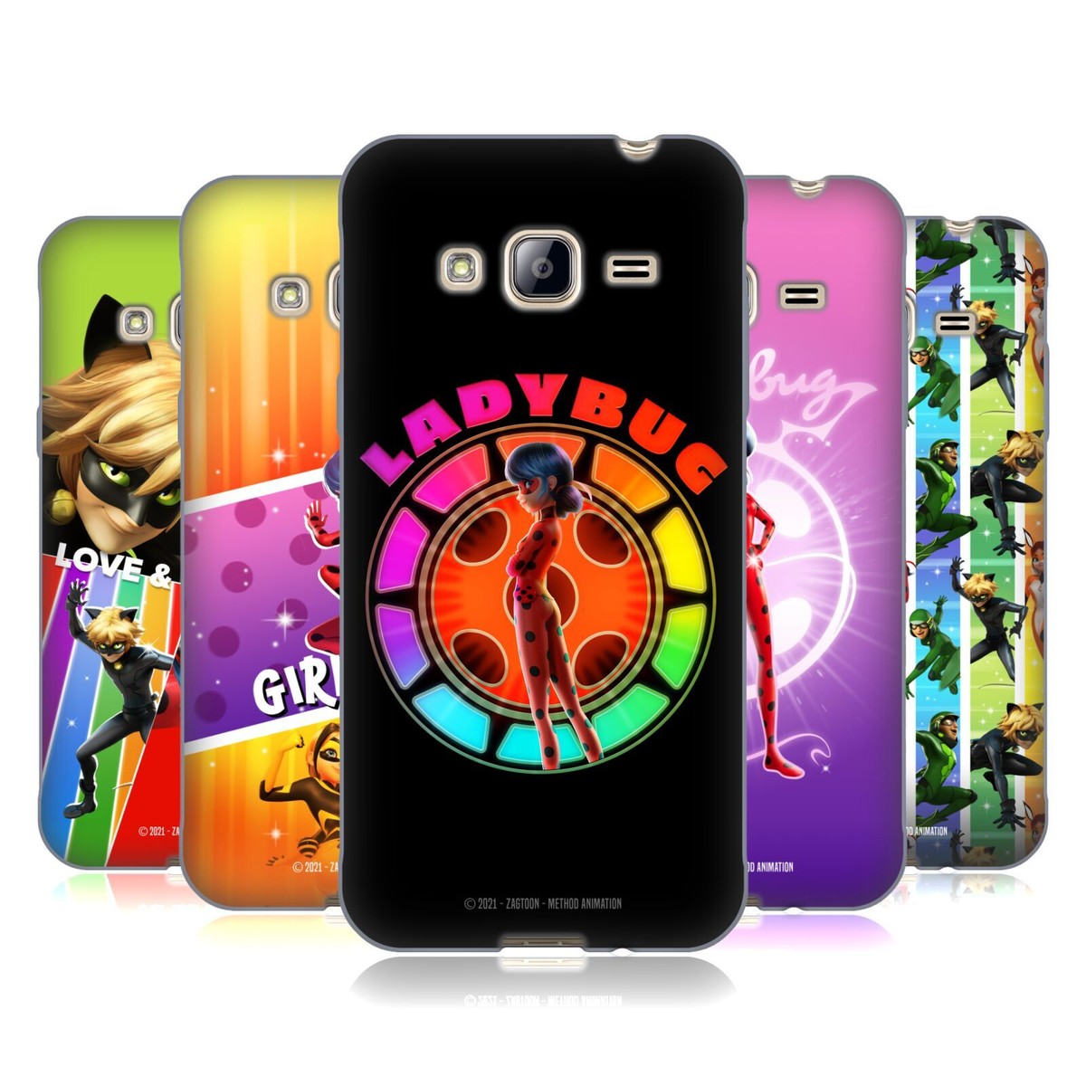 MIRACULOUS TALES OF LADYBUG CAT NOIR GRAFIKEN GEL HANDYHÜLLE
