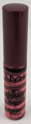 NYX Candy Swirl Butter Gloss In Candy Apple BLGS04 8ml Full Size New & Sealed