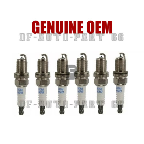 6Pcs 101905611A spark plug For 2004-17 Audi Q5 C6 A4 A6 A8 B8 2.8L Genuine parts - Picture 6 of 6