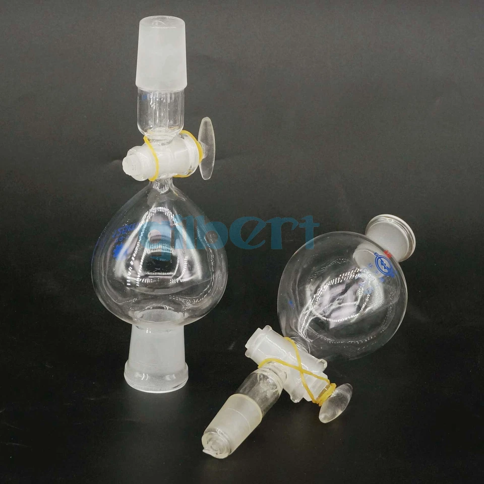 60-1000ml Multiple Joint Ball Shaped Lab Separatory Funnel With Glass Stopcock - Image 4 of 4