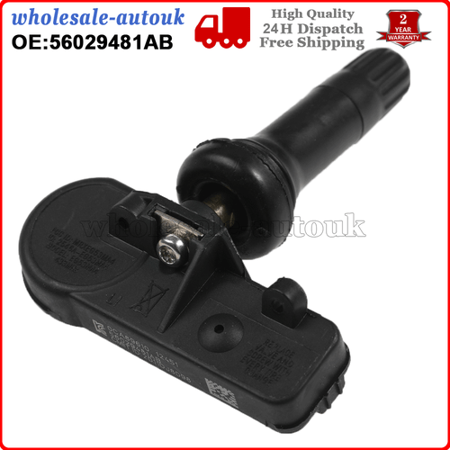 4PCS 56029481AB Tyre Pressure Sensor for Jeep Grand Cherokee Cherokee Compass - Picture 7 of 12