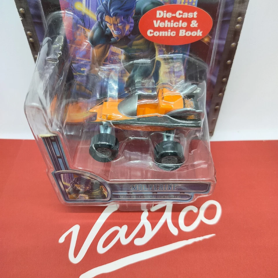 CVS Exclusive Marvel Ultimate X-Men Wolverine 2002 Diecast Vehicle & Comic Book - Image 2 of 4