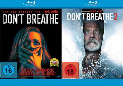 Dont Breathe - Teil 1+2 im Set # 2-BLU-RAY-NEU