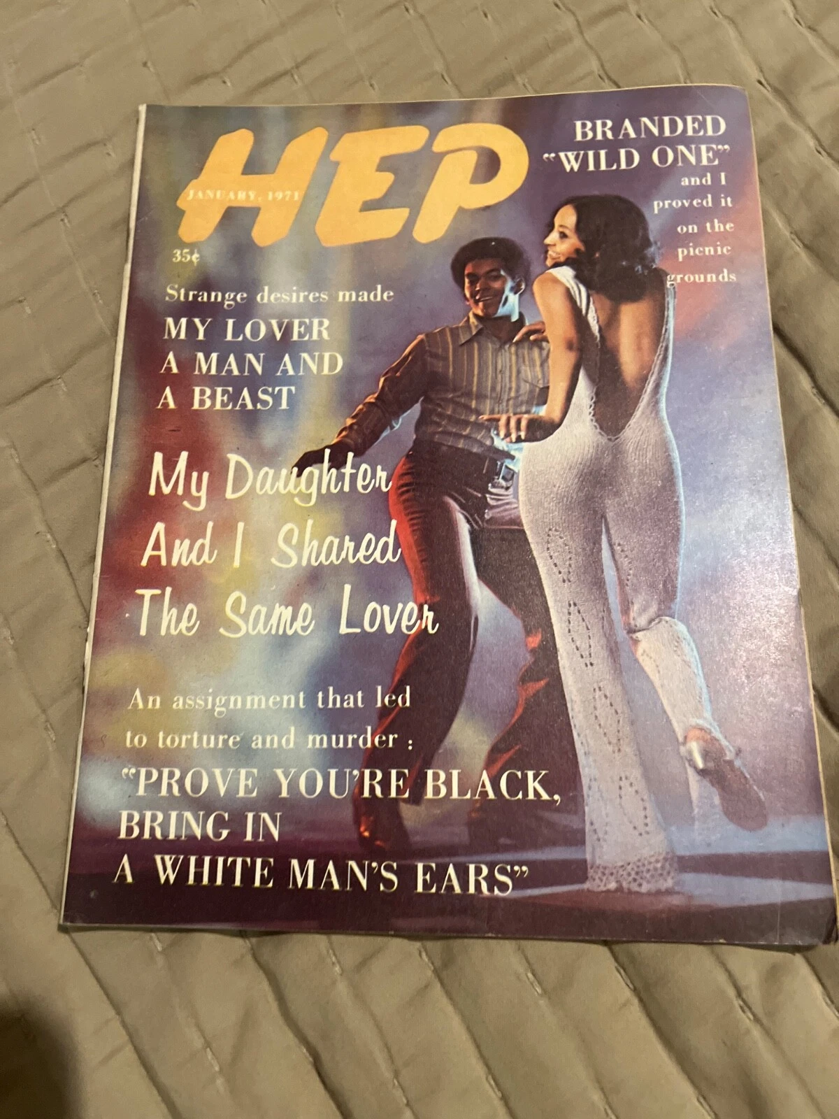 Rare! HEP (Negro) Magazine Jan 1971 - 画像1/4