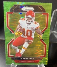 Tyreek Hill 2021  Prizm Neon Green Pulsar Chiefs Uniform 👀