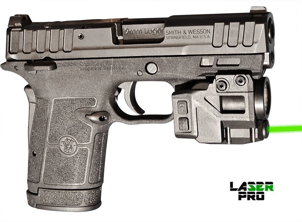 LASERPRO Green Laser Sight w/ LED Light for SW S&W Smith & Wesson EQUALIZER SD9 SD40 10mm