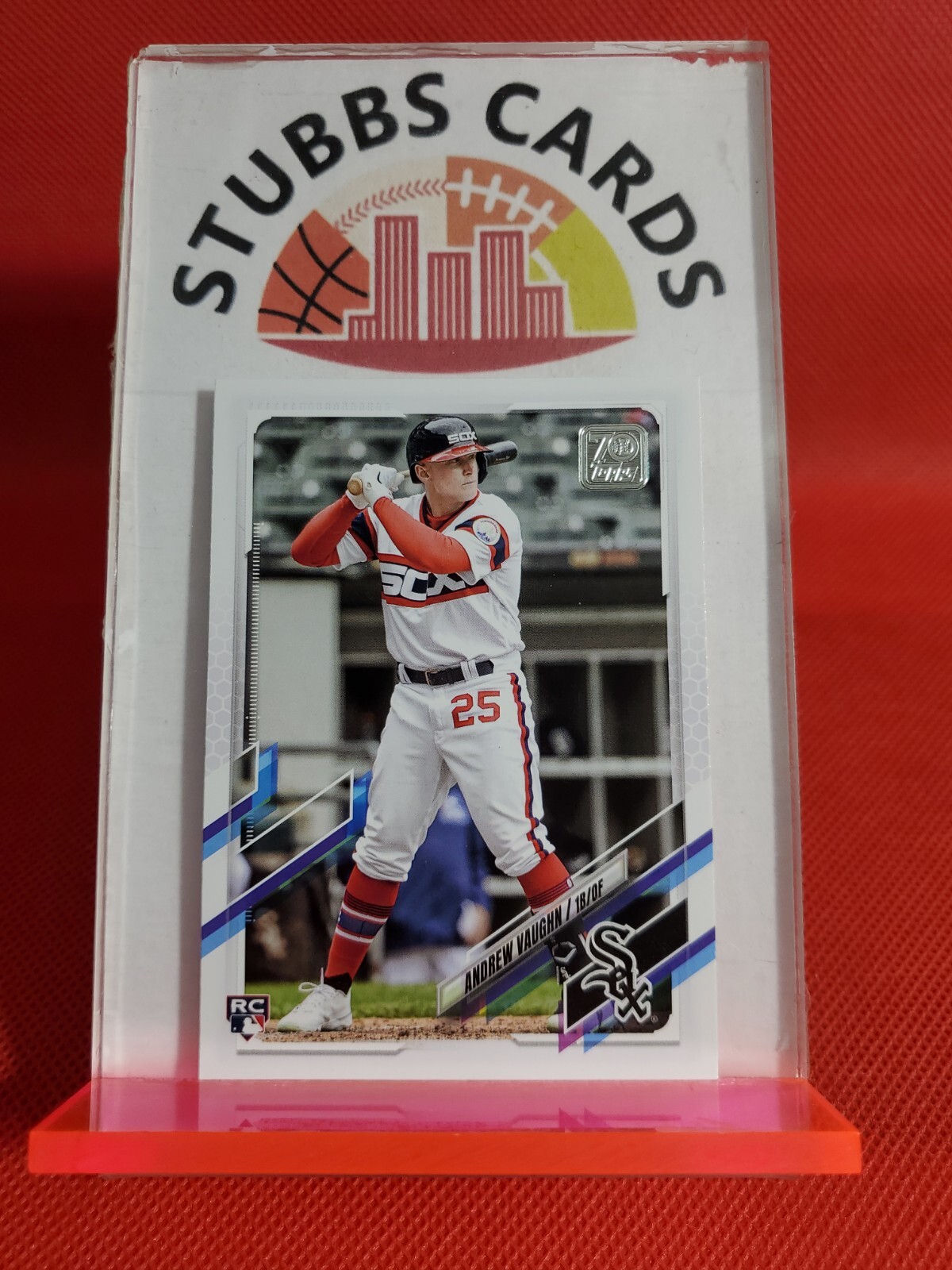 2021 Topps Update Base Andrew Vaughn RC #US312 Chicago White Sox
