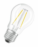 Osram Retrofit E27 Led Lampe 2,5W P25 Filament Klar Warmweiss Wie 25W