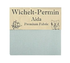 Wichelt Imports PREMIUM Cross Stitch Fabric AIDA 16ct 18" X 25" Star Sapphire