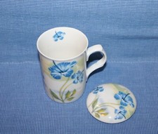 Top-Line Germany: Teetasse mit Deckel / Porzellan / 300 ml