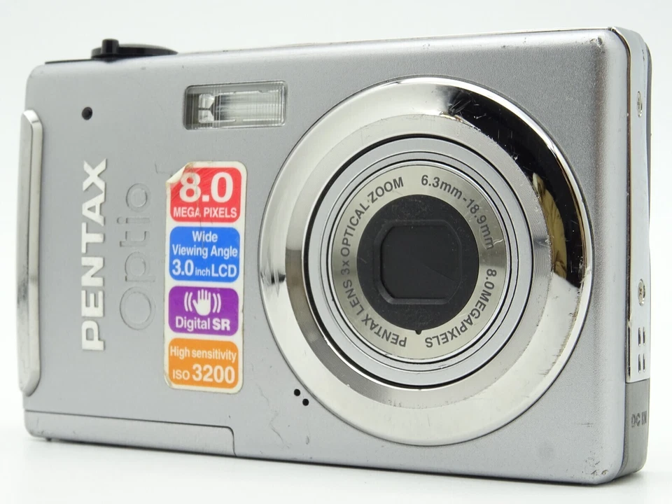 Pentax Optio V10 Digitalkamera - 8MP - Defekt -Vom Händler- - Bild 3 von 4