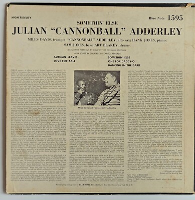 Cannonball Adderley 