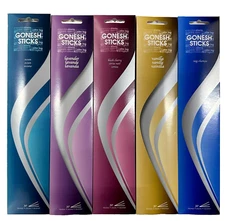 Gonesh Incense Sticks 4x Packs | 30 Sticks per Pack | Choose Your Scent!