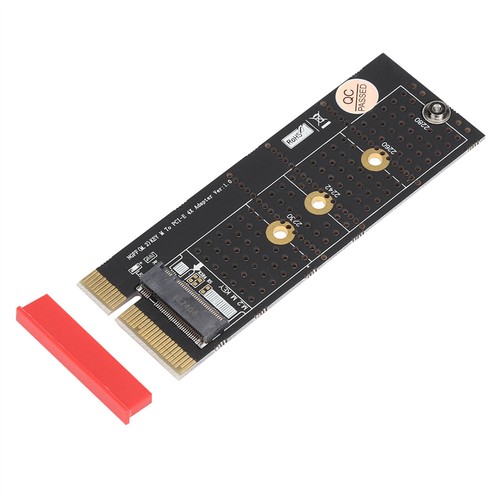 Black M.2 Nvme PCI- E Riser Card Supports 2260/2280 Type M.2 Card Dimension - Afbeelding 3 van 8