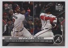 2021 Topps Now /1252 Dansby Swanson Jorge Soler #1026 1bc4