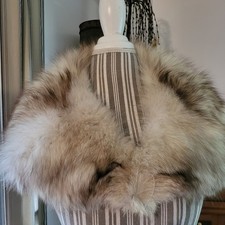 Vintage Fox Fur Collar Gorgeous With BONUS Mink Collar