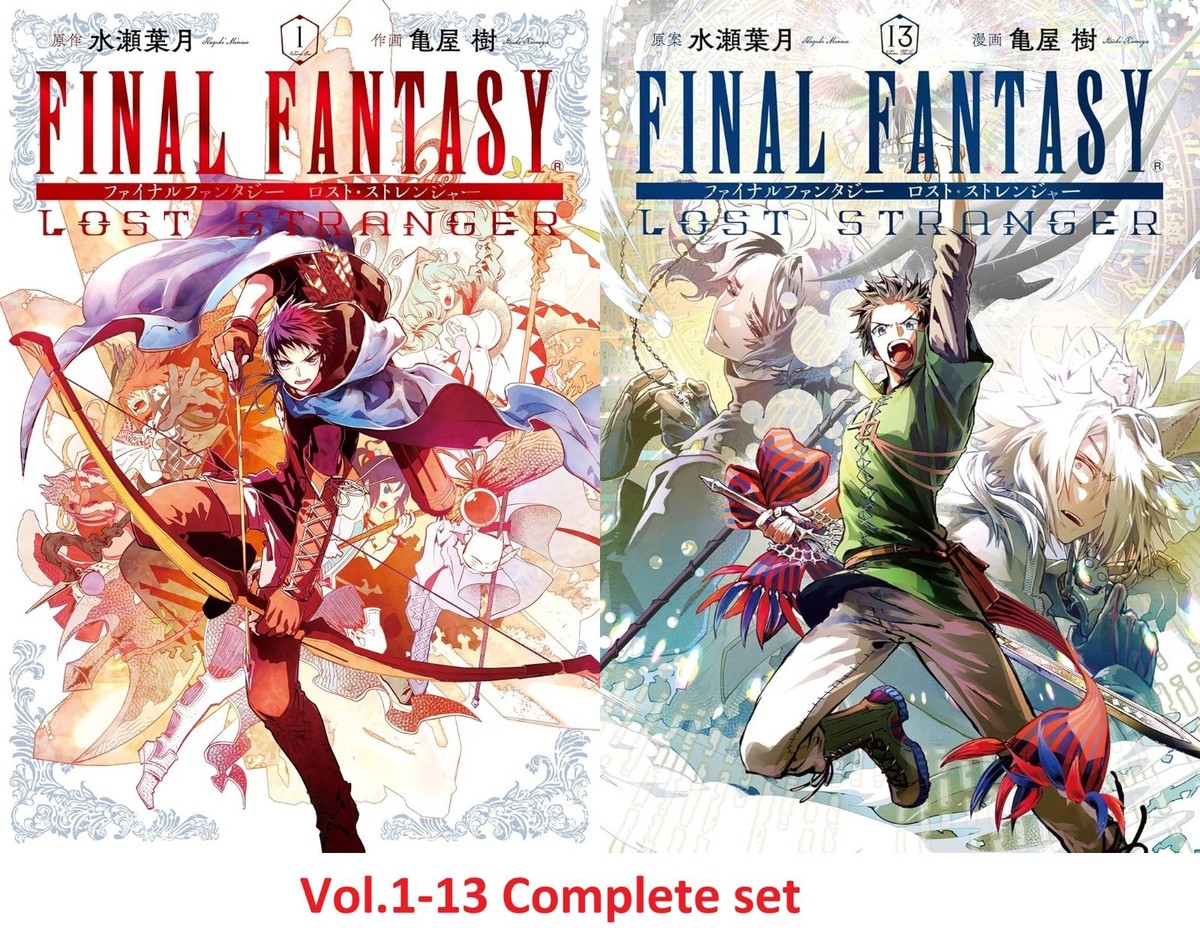 FINAL FANTASY LOST STRANGER Comic Manga vol.1-13 set Anime Game