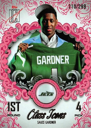 2025 Topps Signature Sauce Gardner Coral (RAW)