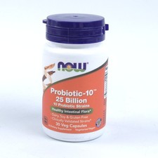 NOW FOODS Probiotic-10 25 Billion 30 Veg Capsules