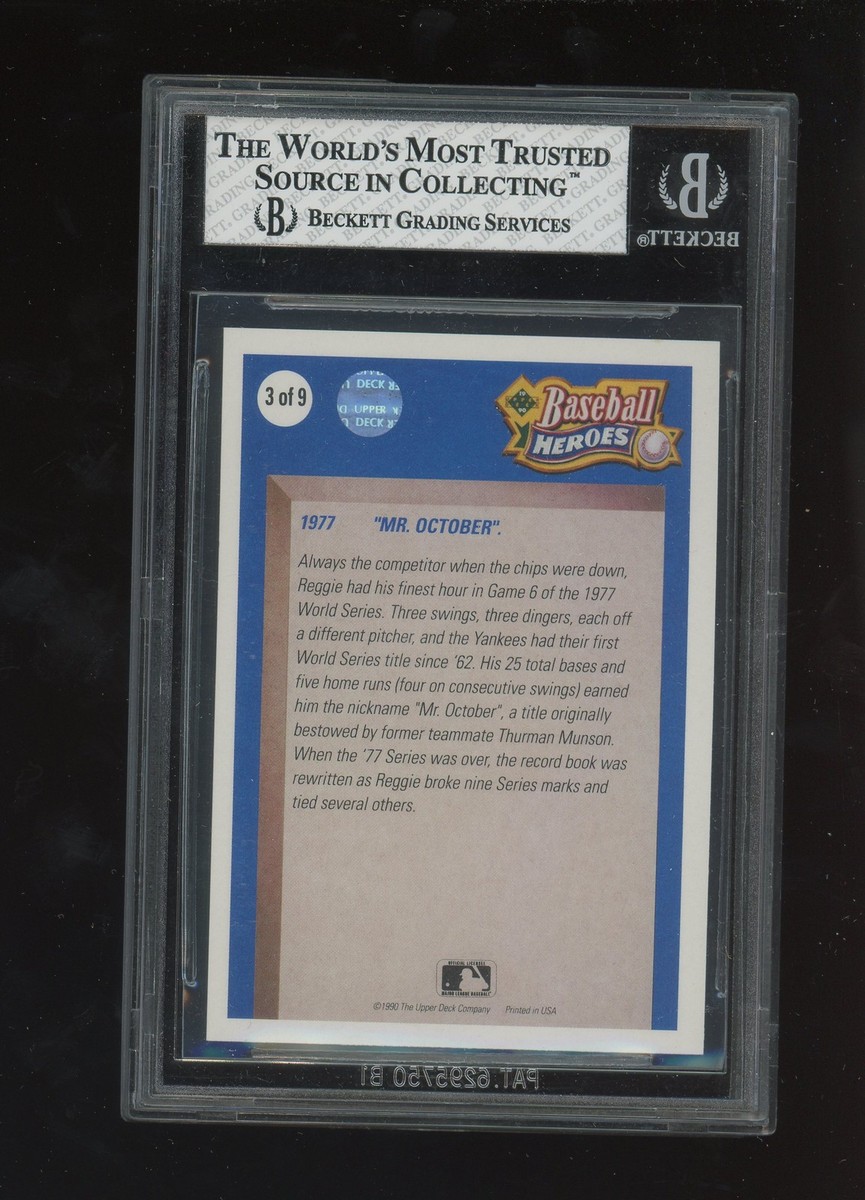 1990 Upper Deck - Reggie Jackson Baseball Heroes Reggie Jackson #3